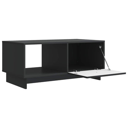 Coffee Table Black 90 x 50 x 40 cm Engineered Wood