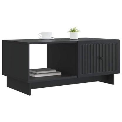 Coffee Table Black 90 x 50 x 40 cm Engineered Wood
