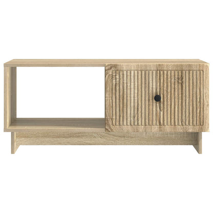 Coffee Table Sonoma Oak 90 x 50 x 40 cm Engineered Wood