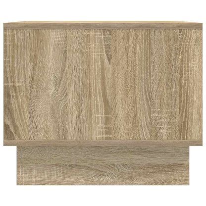 Coffee Table Sonoma Oak 90 x 50 x 40 cm Engineered Wood