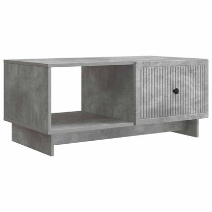 Coffee Table Concrete Grey 90 x 50 x 40 cm Engineered Wood