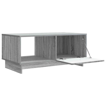 Coffee Table Grey Sonoma 90 x 50 x 40 cm Engineered Wood