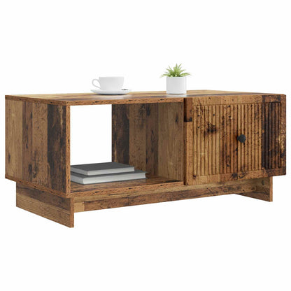 Coffee Table Old Wood 90 x 50 x 40 cm Engineered Wood