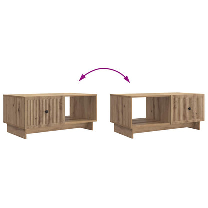 Coffee Table Artisan Oak 90 x 50 x 40 cm Engineered Wood