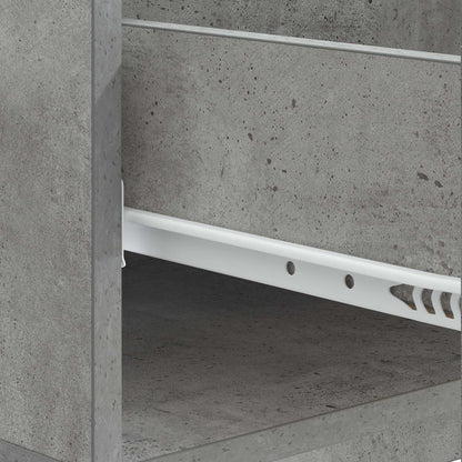 Coffee Table Concrete Grey 49 x 50 x 40 cm Engineered Wood