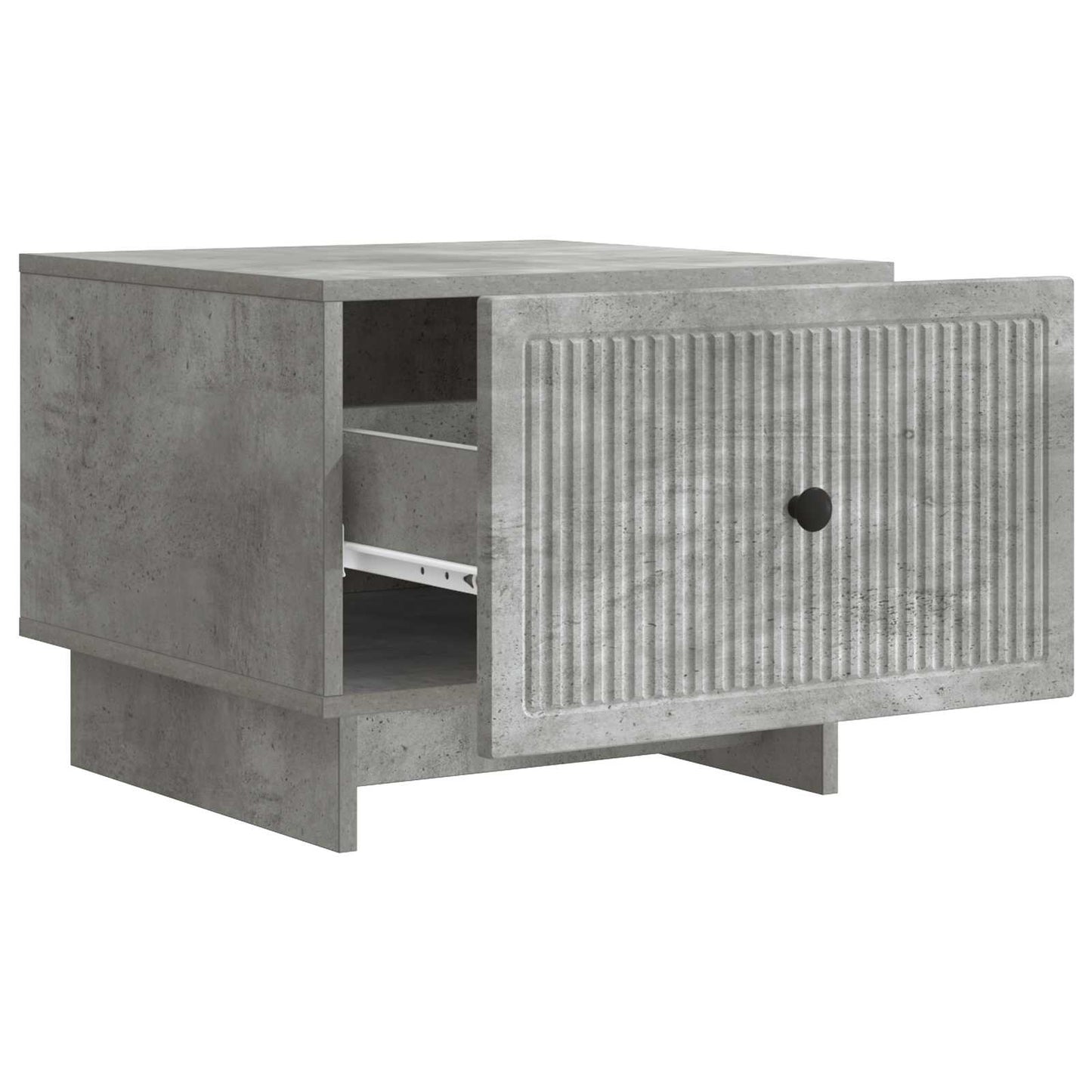 Coffee Table Concrete Grey 49 x 50 x 40 cm Engineered Wood