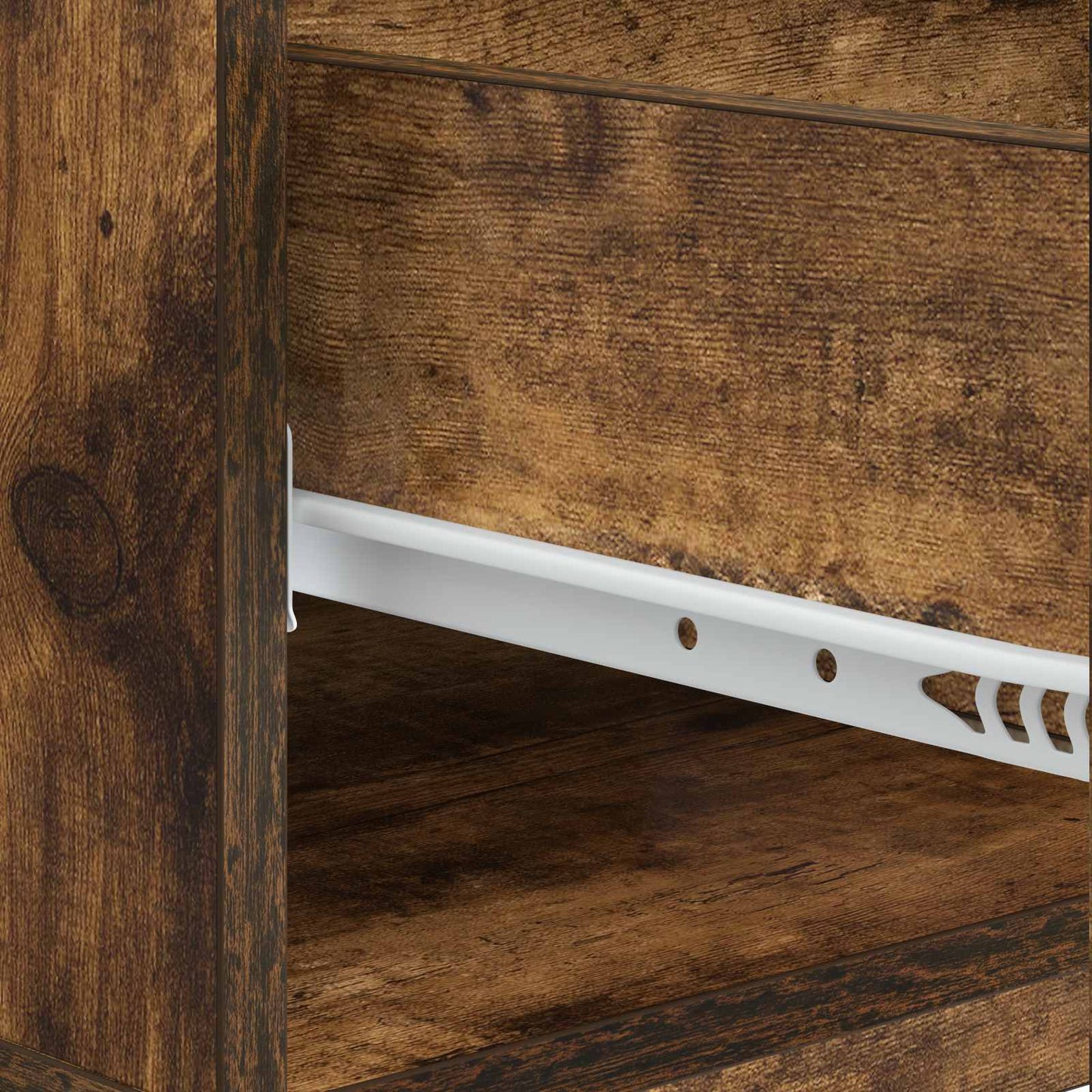 Coffee Table Smoked Oak 49 x 50 x 40 cm Engineered Wood