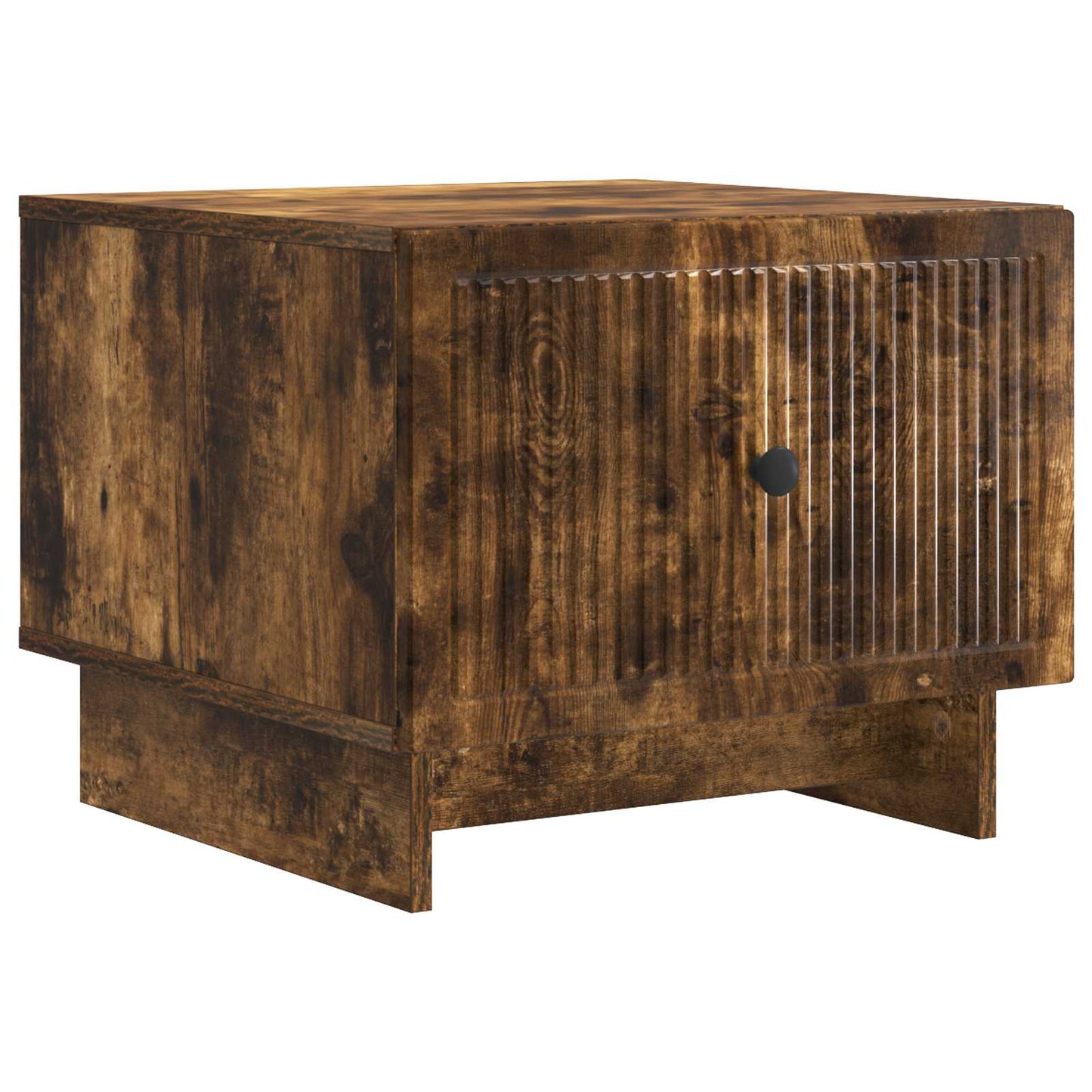 Coffee Table Smoked Oak 49 x 50 x 40 cm Engineered Wood