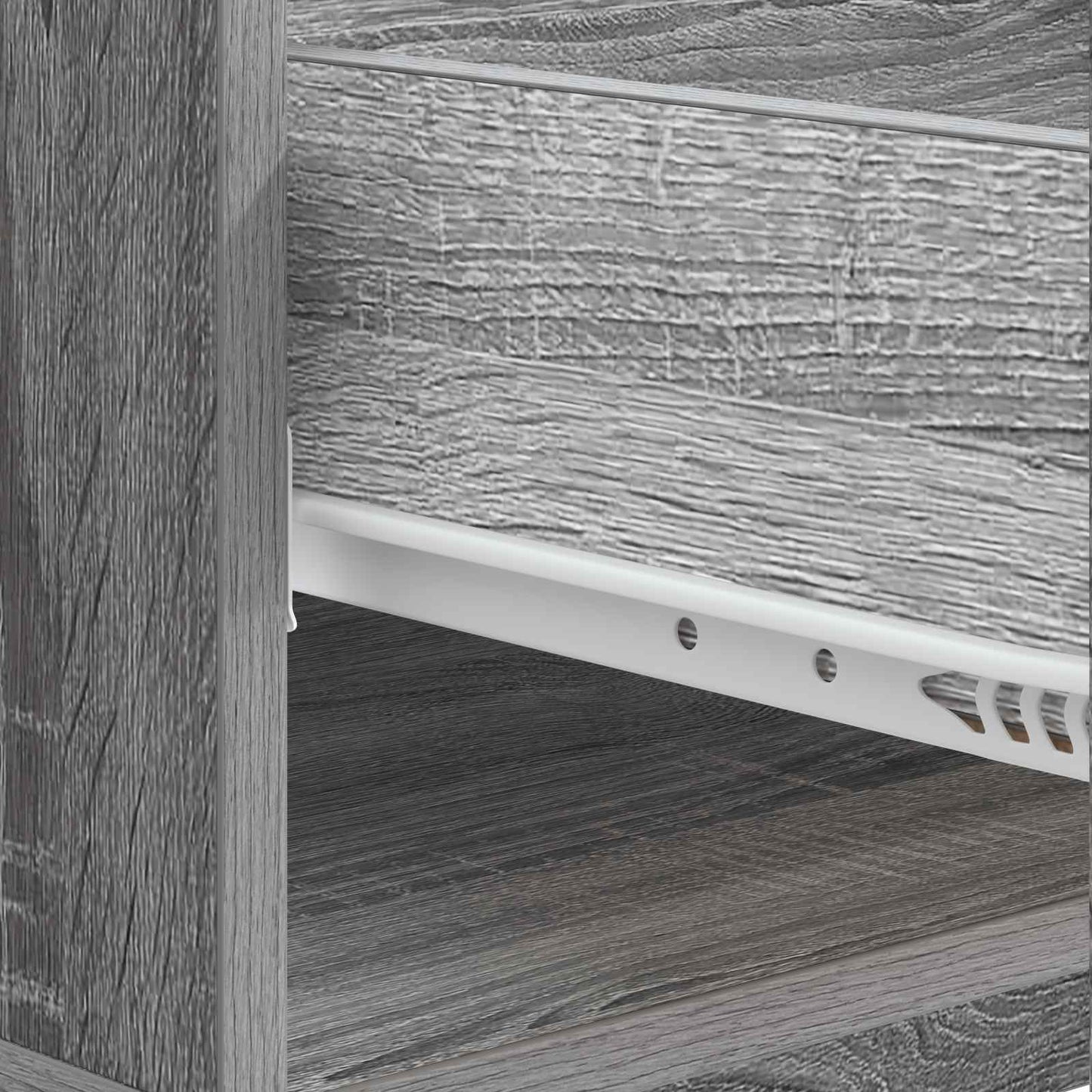 Coffee Table Grey Sonoma 49 x 50 x 40 cm Engineered Wood