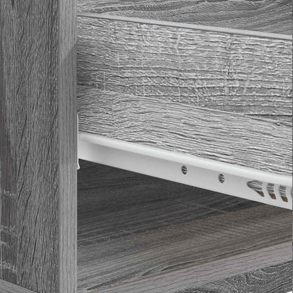 Coffee Table Grey Sonoma 49 x 50 x 40 cm Engineered Wood
