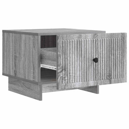 Coffee Table Grey Sonoma 49 x 50 x 40 cm Engineered Wood