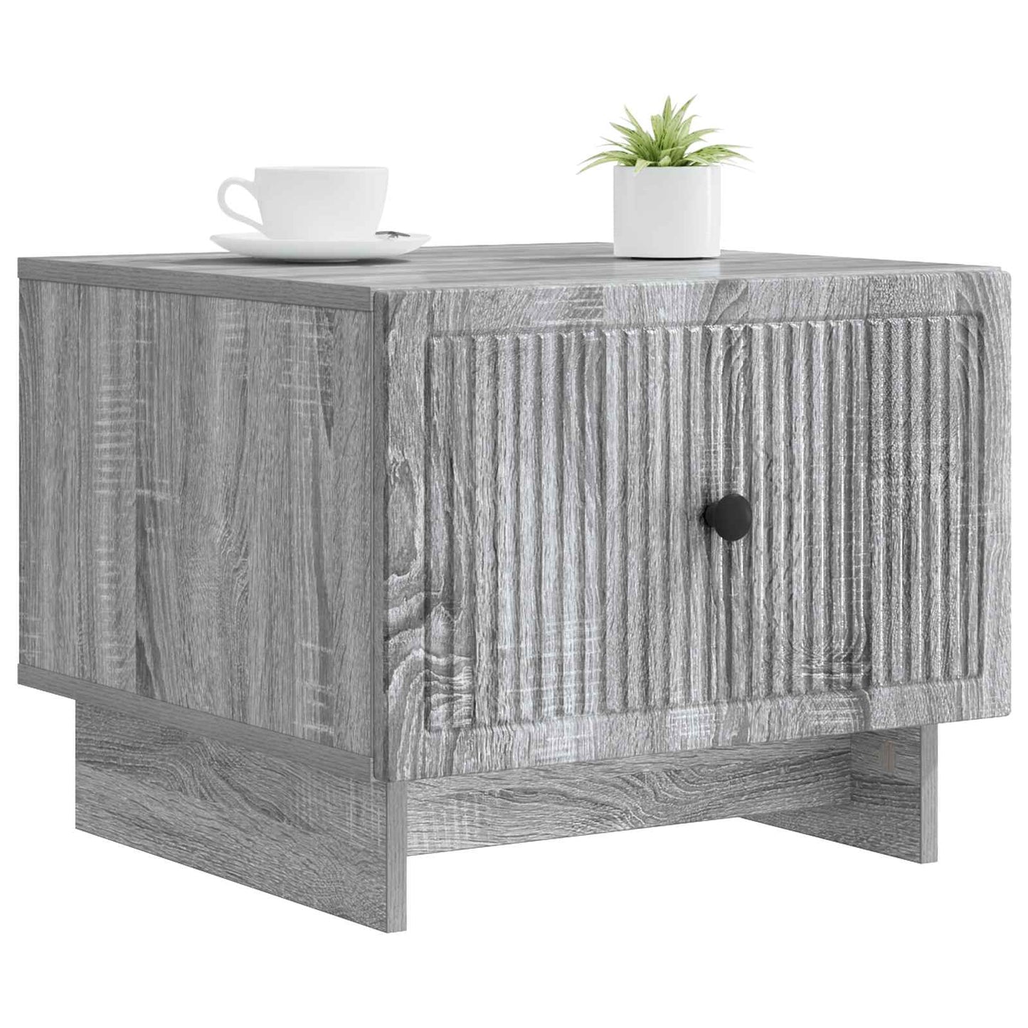 Coffee Table Grey Sonoma 49 x 50 x 40 cm Engineered Wood