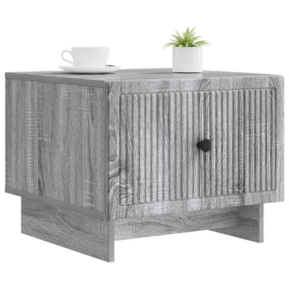 Coffee Table Grey Sonoma 49 x 50 x 40 cm Engineered Wood