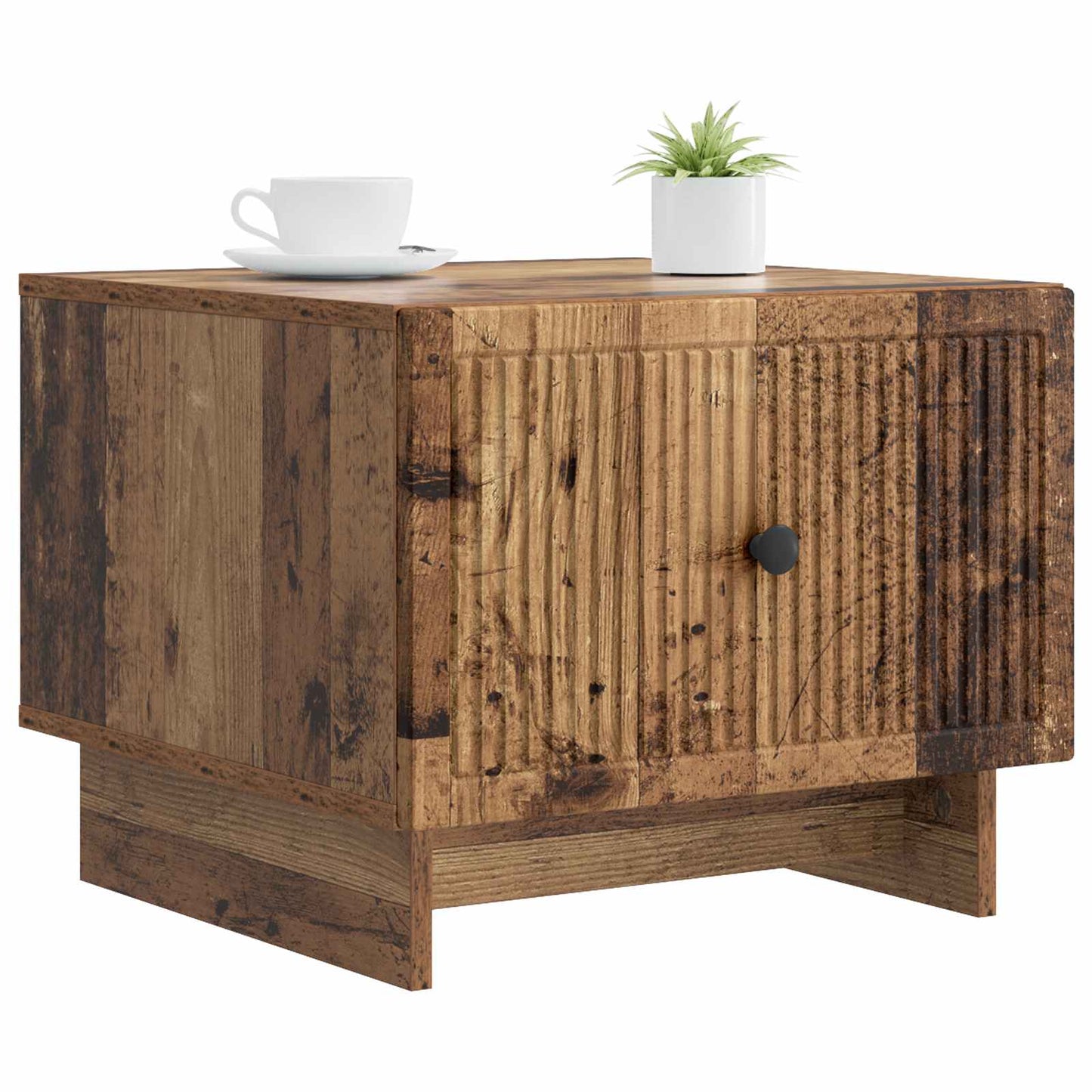 Coffee Table Old Wood 49 x 50 x 40 cm Engineered Wood