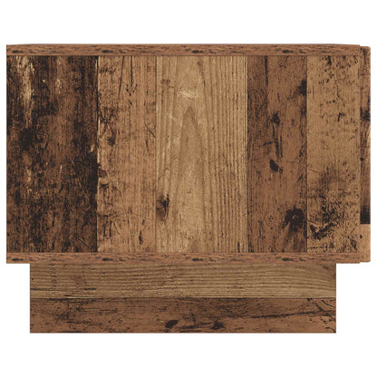 Coffee Table Old Wood 49 x 50 x 40 cm Engineered Wood