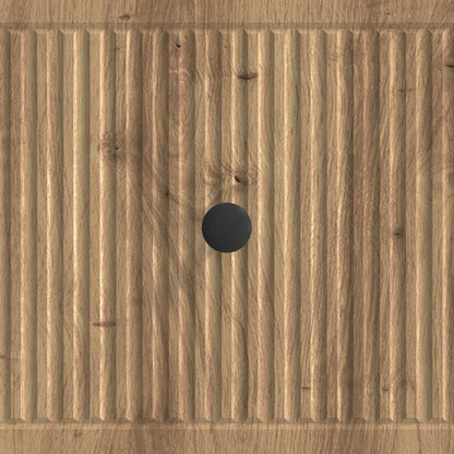 Coffee Table Artisan Oak 49 x 50 x 40 cm Engineered Wood