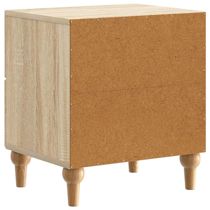 Bedside Cabinet Sonoma Oak 43 x 34.5 x 48 cm Engineered Wood