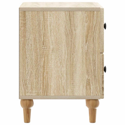 Bedside Cabinet Sonoma Oak 43 x 34.5 x 48 cm Engineered Wood