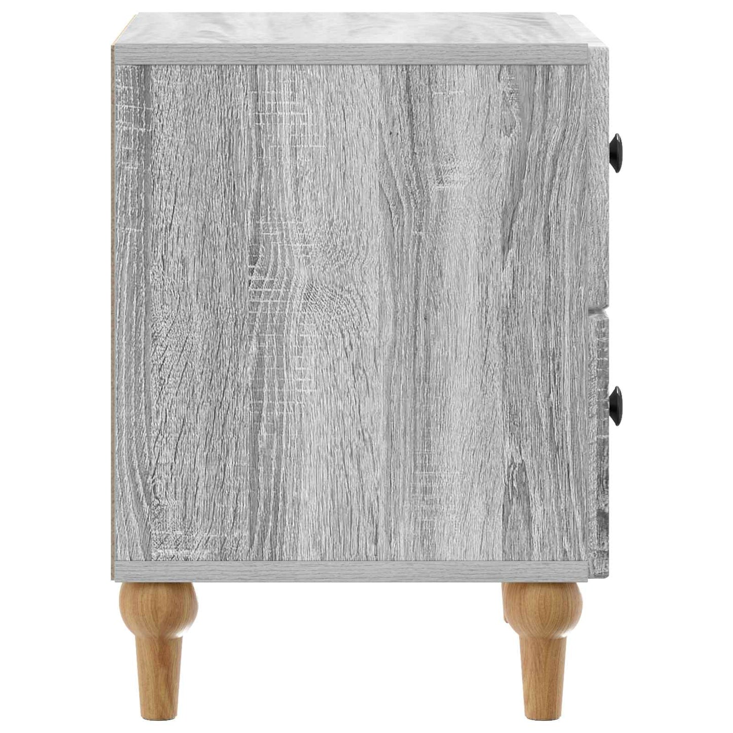 Bedside Cabinet Grey Sonoma 43 x 34.5 x 48 cm Engineered Wood