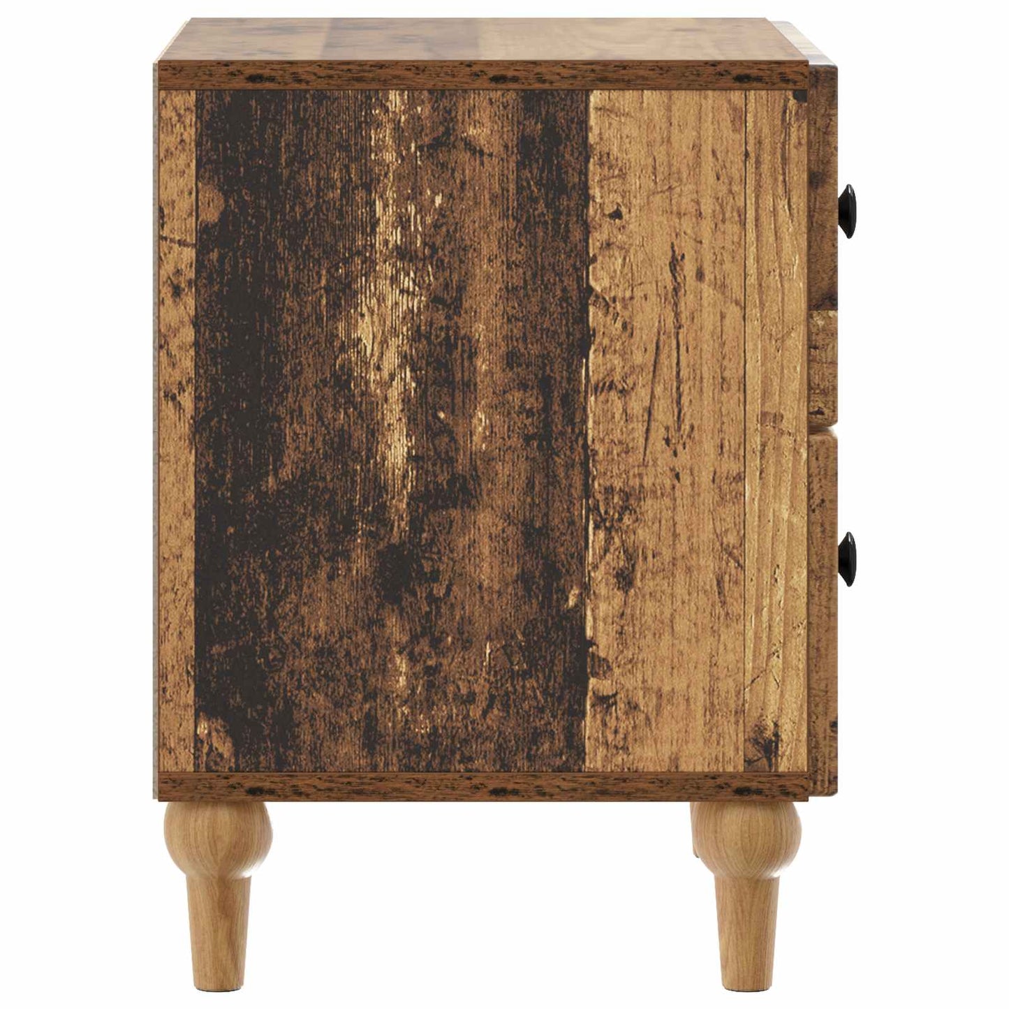 Bedside Cabinet Old Wood 43 x 34.5 x 48 cm Engineered Wood