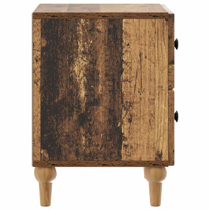 Bedside Cabinet Old Wood 43 x 34.5 x 48 cm Engineered Wood