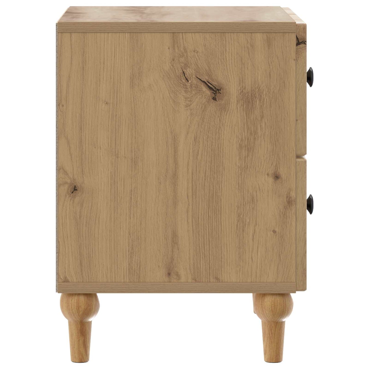 Bedside Cabinet 2 pcs Artisan Oak 43 x 34.5 x 48 cm