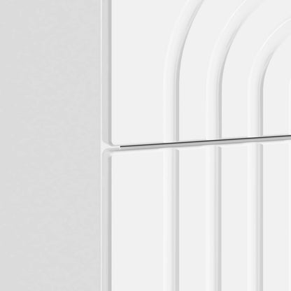 Bedside Cabinet with Drawer High Gloss White 62 x 34.5 x 48 cm