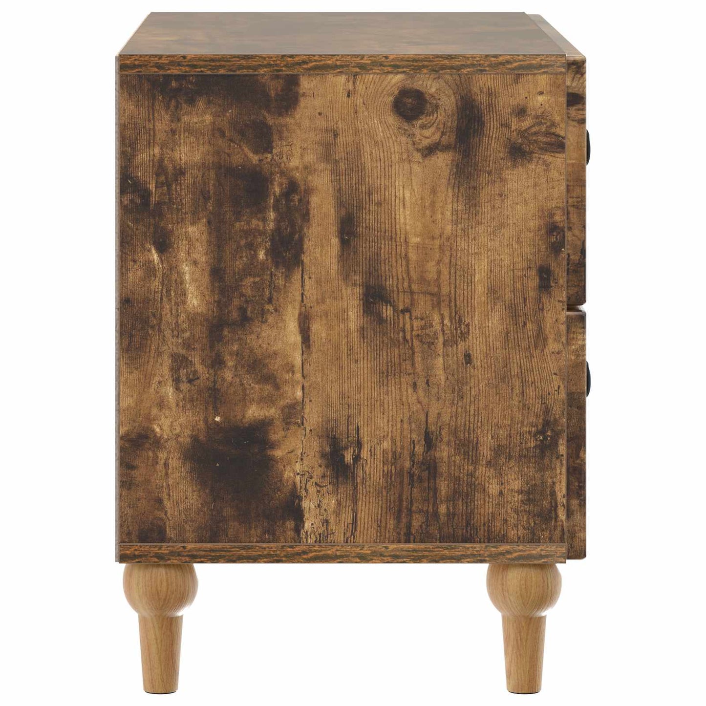 Bedside Cabinet Smoked Oak 62 x 34.5 x 48 cm Engineered Wood