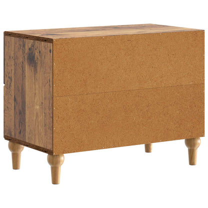 Bedside Cabinet Old Wood 62 x 34.5 x 48 cm Engineered Wood
