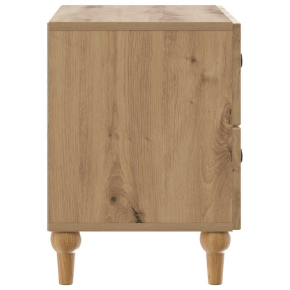 Bedside Cabinet Artisan Oak 62 x 34.5 x 48 cm Engineered Wood