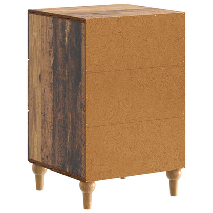 Bedside Cabinet Old Wood 43x 41 x 66.5 cm Engineered Wood