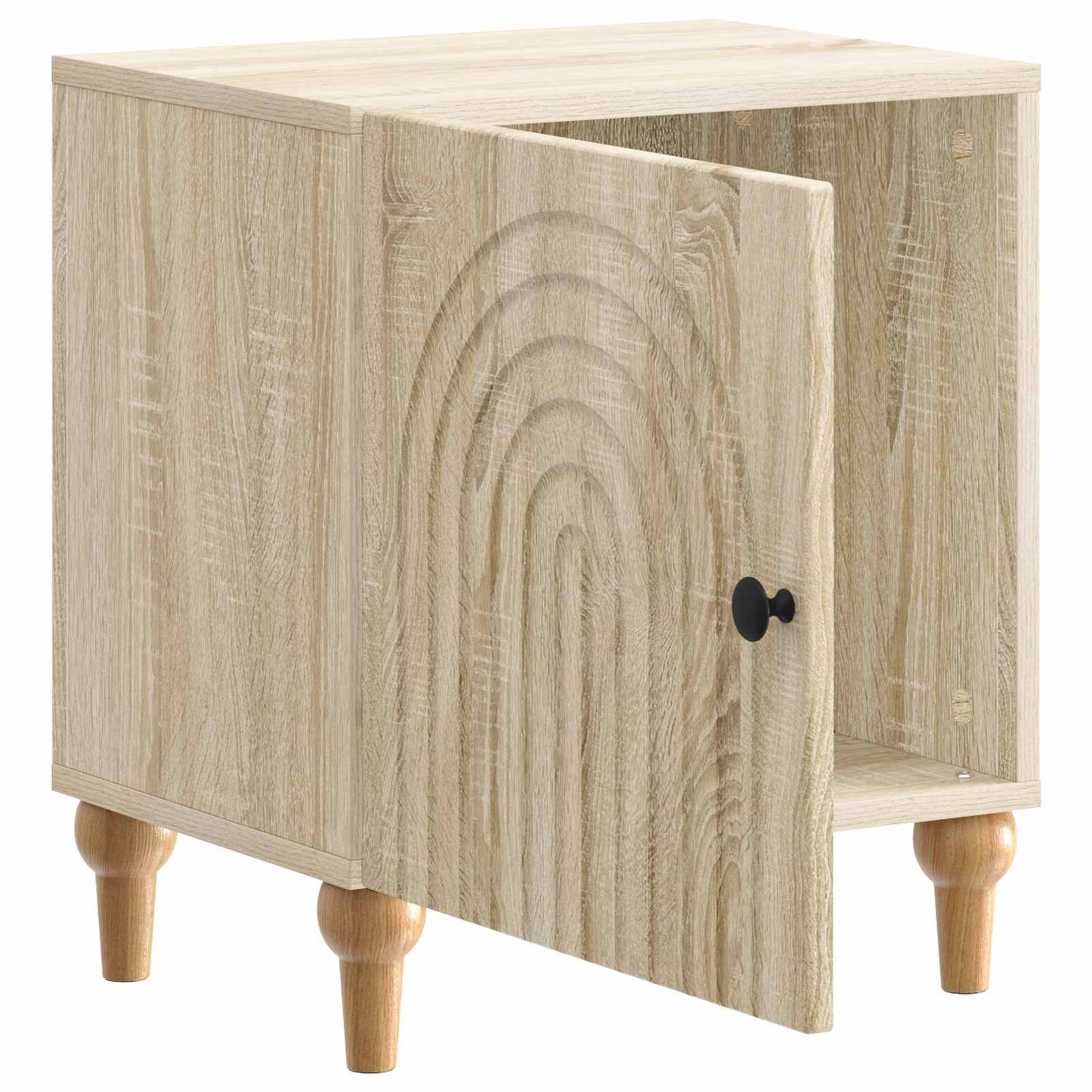 Bedside Cabinet Sonoma Oak 43 x 34.5 x 50 cm Engineered Wood