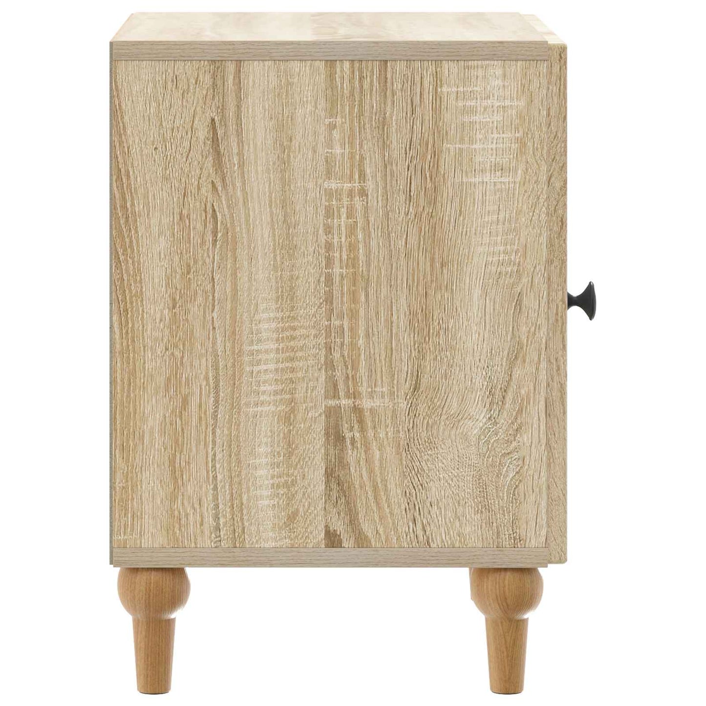 Bedside Cabinet Sonoma Oak 43 x 34.5 x 50 cm Engineered Wood