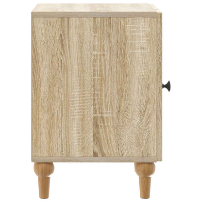 Bedside Cabinet Sonoma Oak 43 x 34.5 x 50 cm Engineered Wood