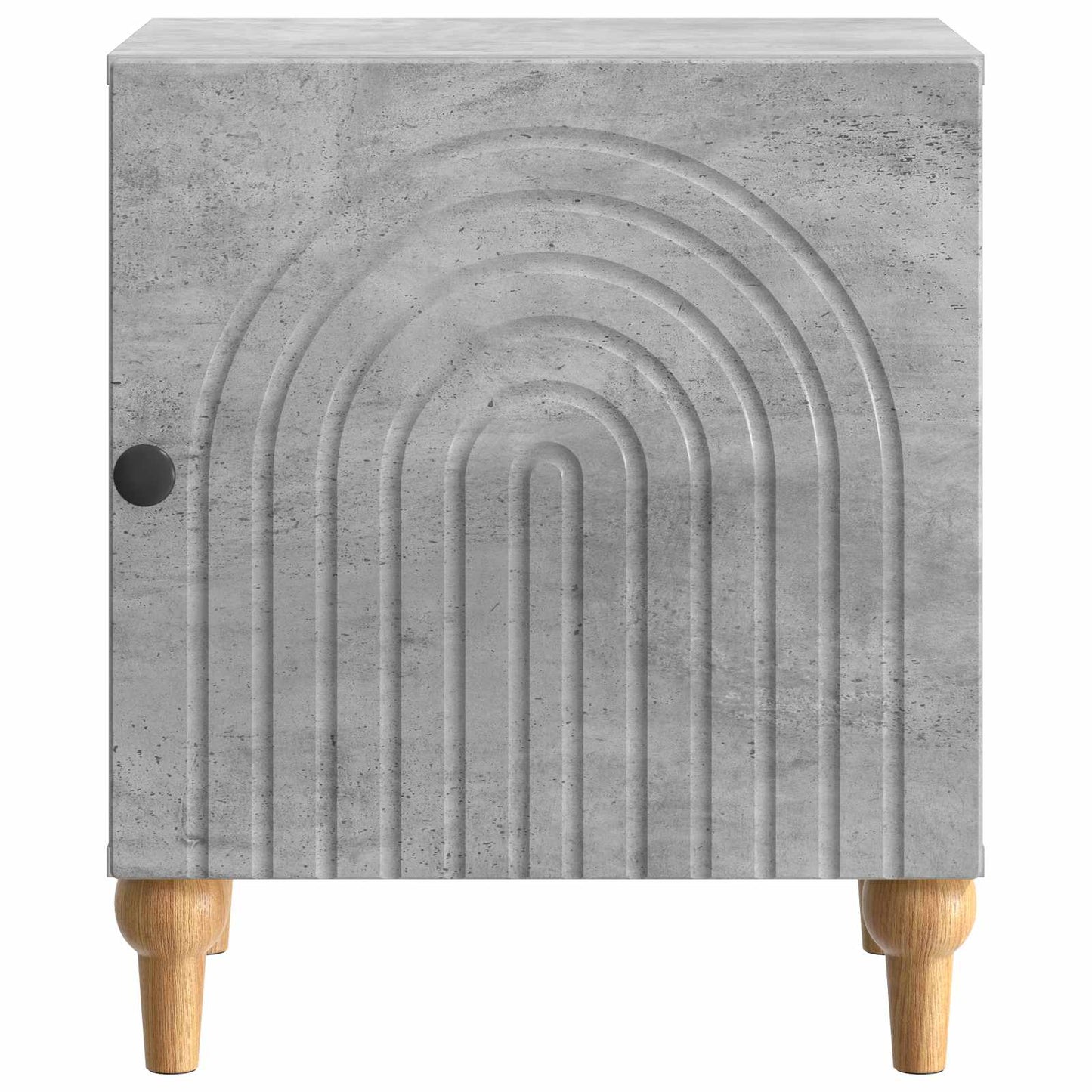 Bedside Cabinet 2 pcs Concrete Grey 43 x 34.5 x 50 cm