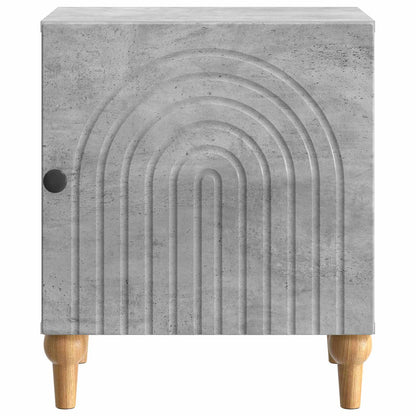 Bedside Cabinet 2 pcs Concrete Grey 43 x 34.5 x 50 cm