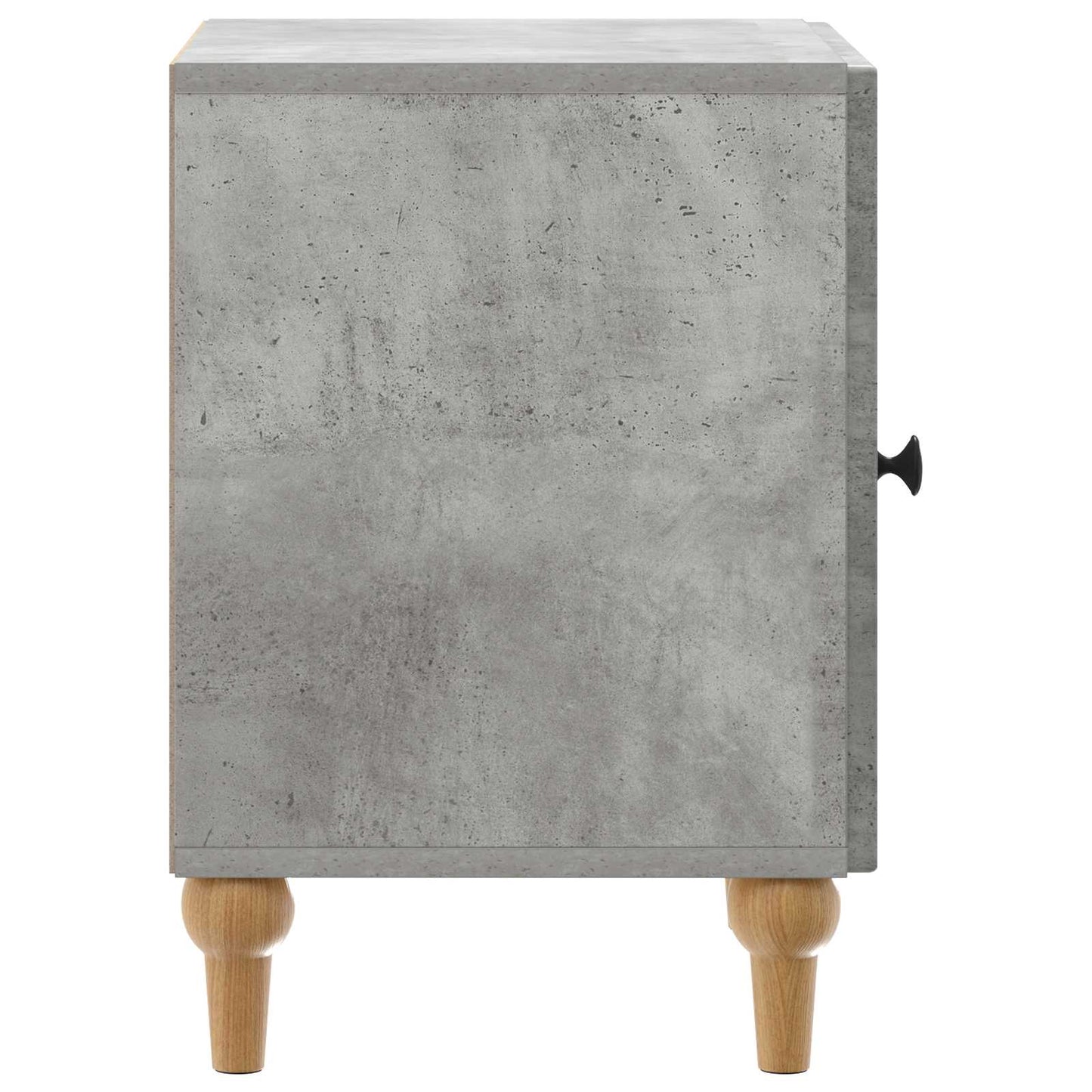 Bedside Cabinet 2 pcs Concrete Grey 43 x 34.5 x 50 cm