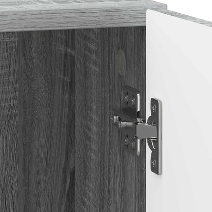 Bedside Cabinet Grey Sonoma 43 x 34.5 x 50 cm Engineered Wood