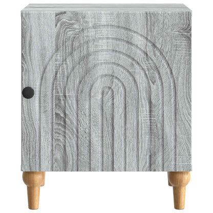Bedside Cabinet Grey Sonoma 43 x 34.5 x 50 cm Engineered Wood