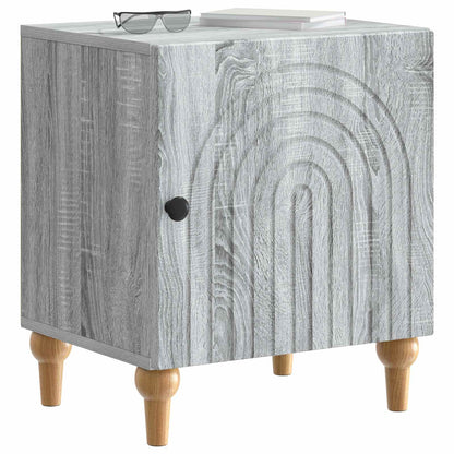 Bedside Cabinet Grey Sonoma 43 x 34.5 x 50 cm Engineered Wood