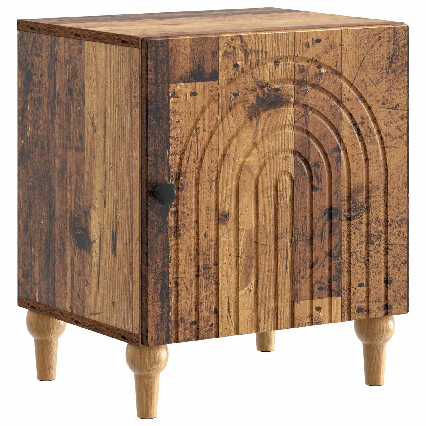 Bedside Cabinet Old Wood 43 x 34.5 x 50 cm Engineered Wood