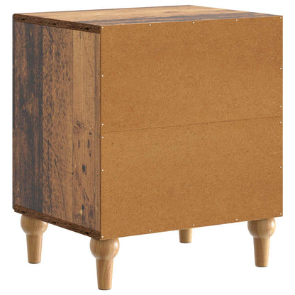 Bedside Cabinet Old Wood 43 x 34.5 x 50 cm Engineered Wood