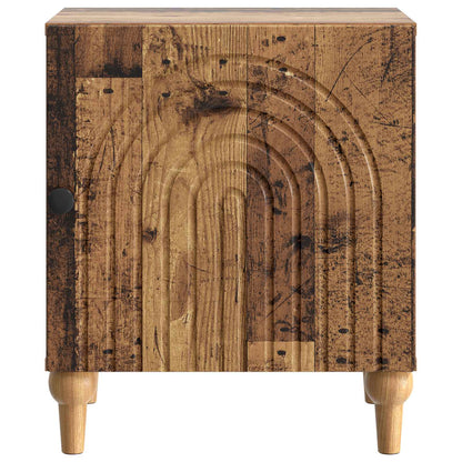 Bedside Cabinet Old Wood 43 x 34.5 x 50 cm Engineered Wood
