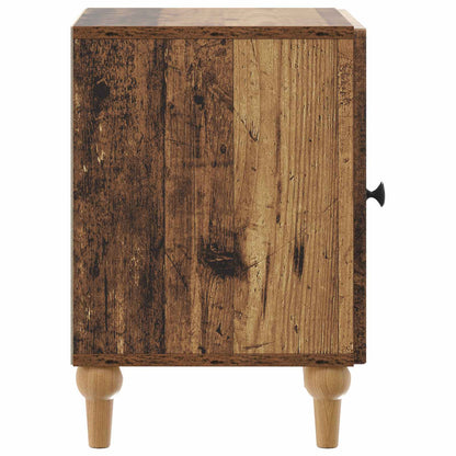 Bedside Cabinet Old Wood 43 x 34.5 x 50 cm Engineered Wood