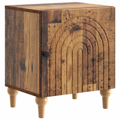 Bedside Cabinet 2 pcs Old Wood 43 x 34.5 x 50 cm