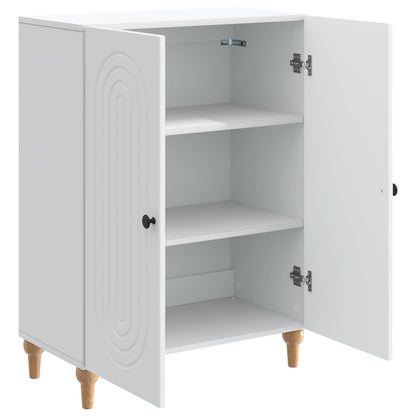 Sideboard White 66 x 34.5 x 90 cm Engineered Wood
