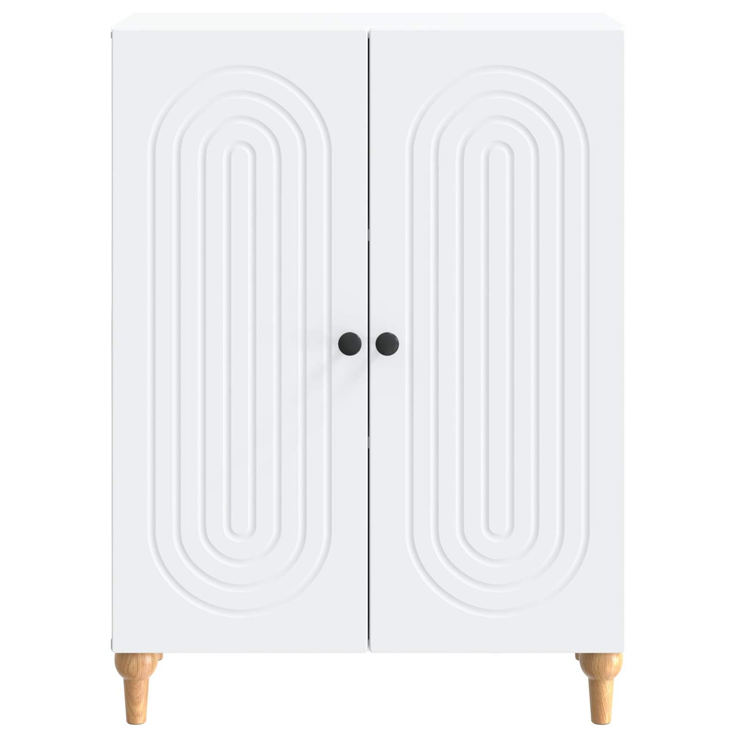 Sideboard White 66 x 34.5 x 90 cm Engineered Wood