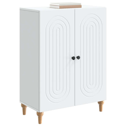 Sideboard White 66 x 34.5 x 90 cm Engineered Wood