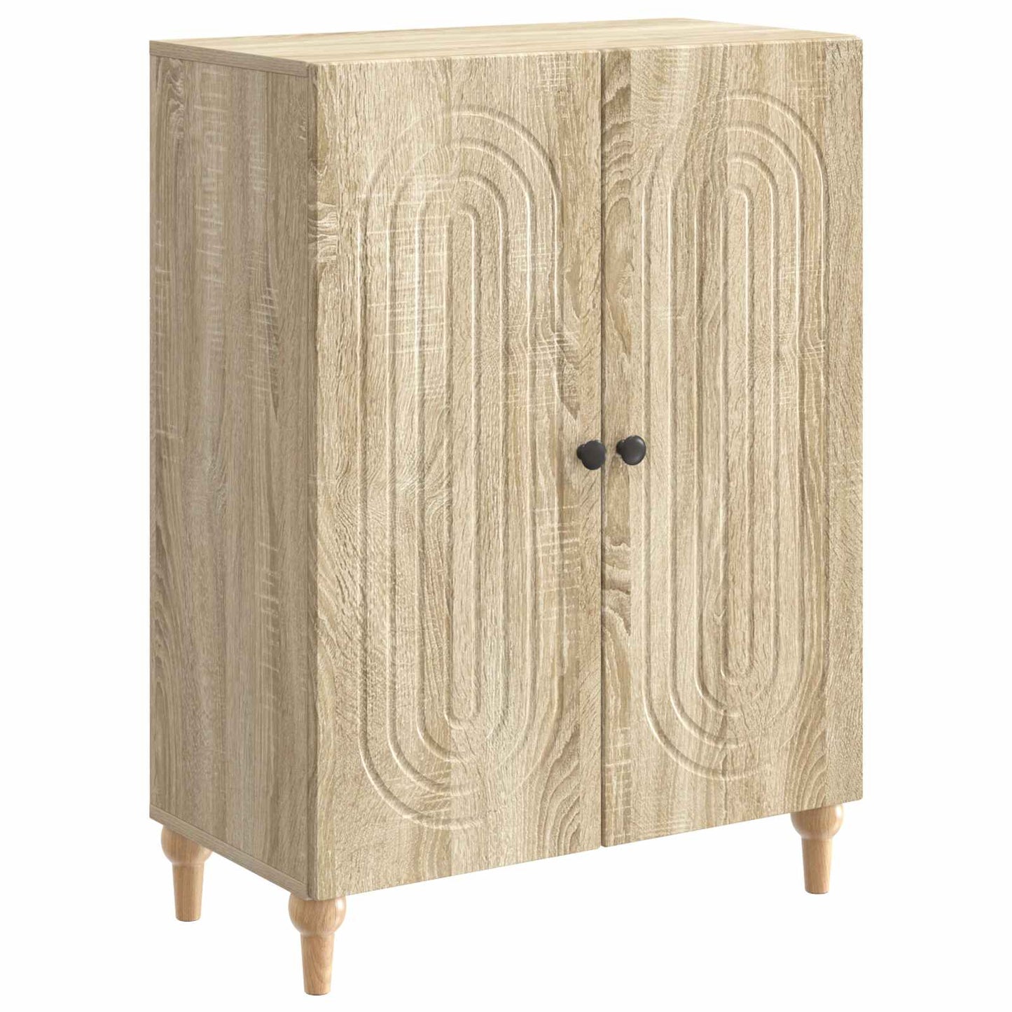Sideboard Sonoma Oak 66 x 34.5 x 90 cm Engineered Wood
