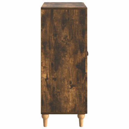 Sideboard Smoked Oak 66 x 34.5 x 90 cm Engineered Wood